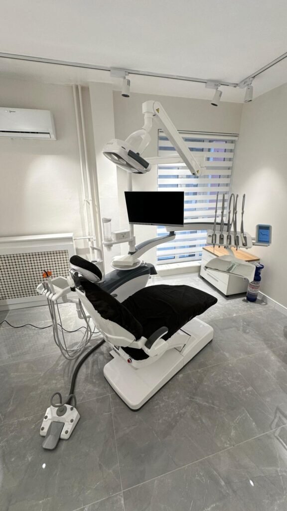 A treatment room at the clinic in Çankaya, Ankara.